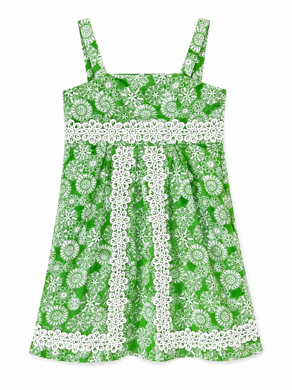EUC//Lilly Pulitzer Green Girls Sophielia shift dress